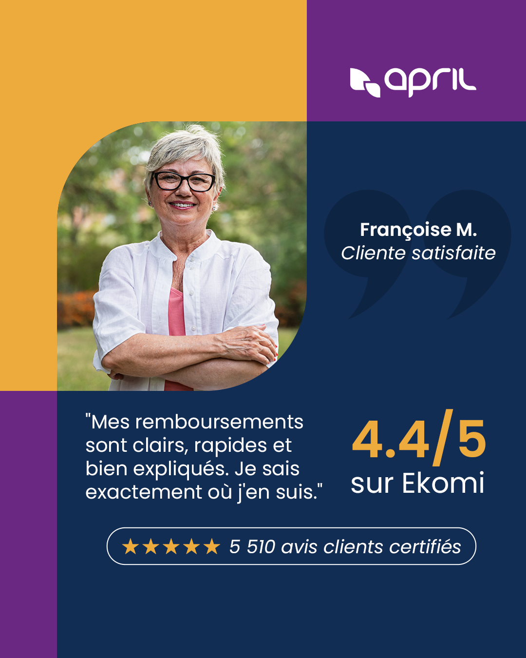 APRIL Facebook ad