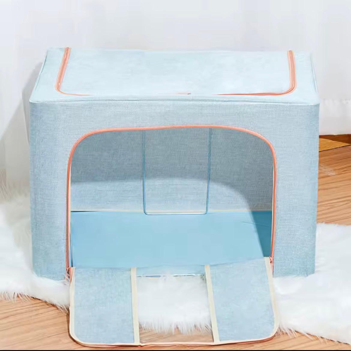 Casa PLus HN Facebook ad: Canastas Organizadoras de Alta Capacidad y Diseño Elegante