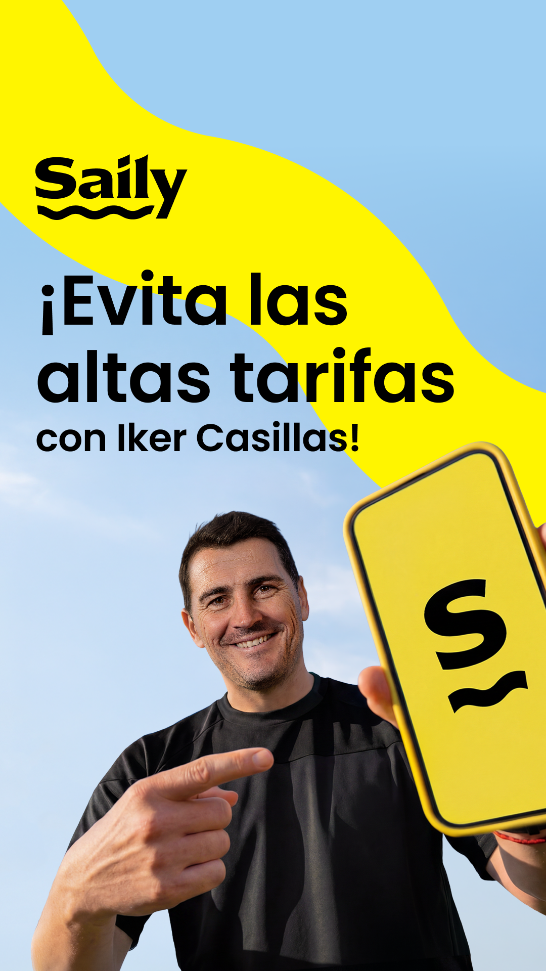 Saily Facebook ad