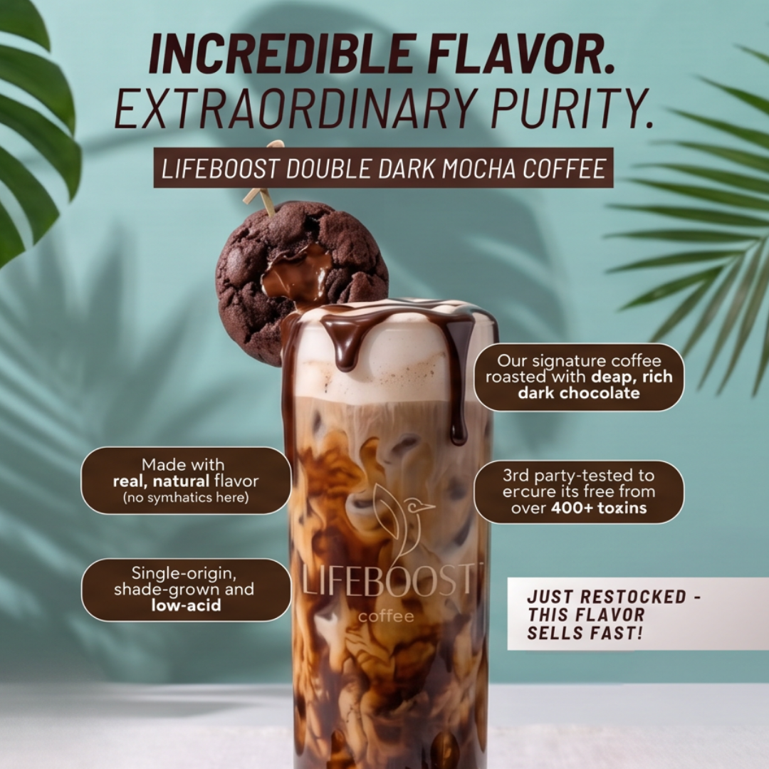 Lifeboost Coffee Facebook ad