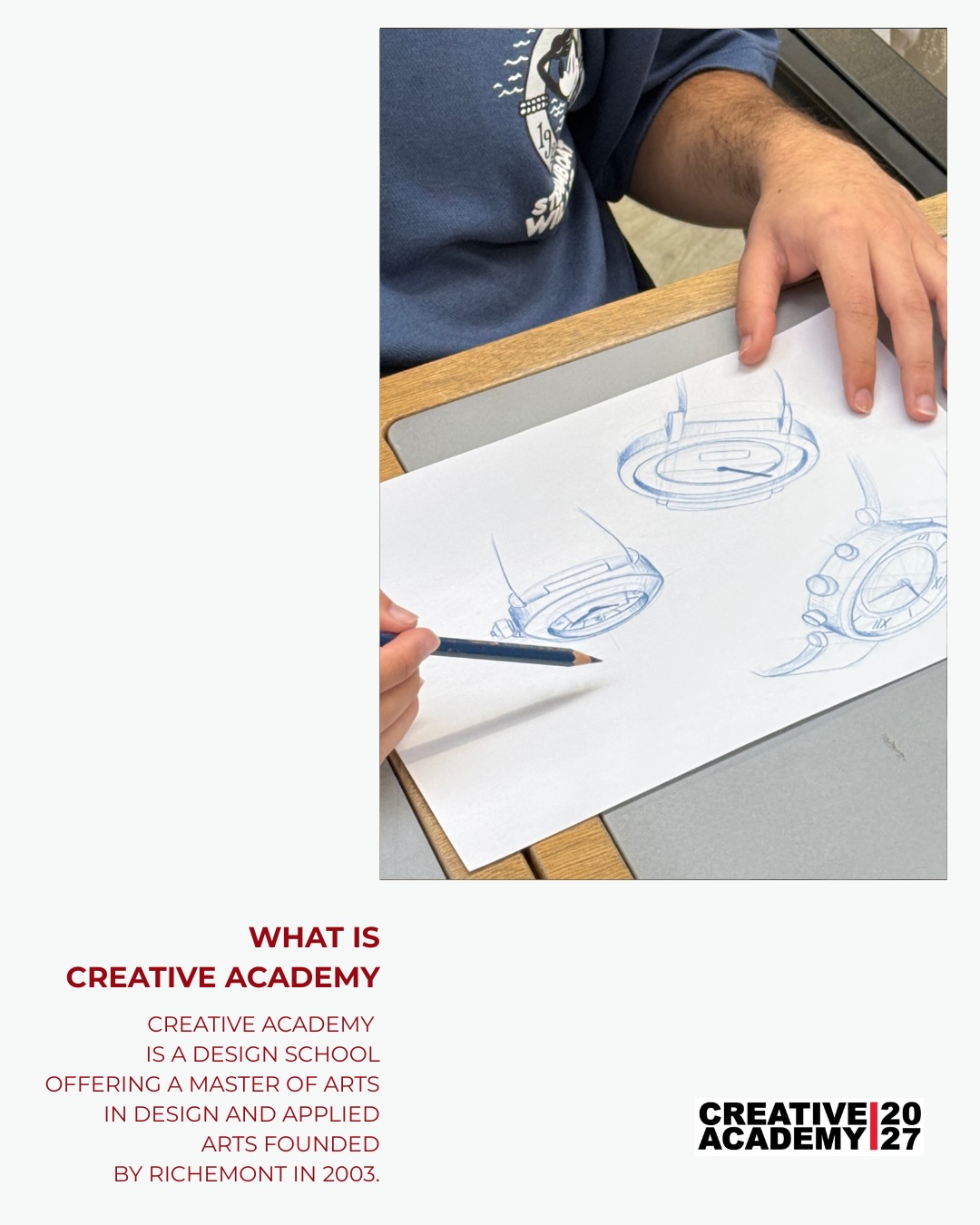 Creative Academy Richemont Facebook ad