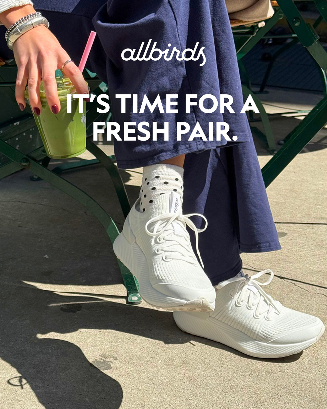 Allbirds Facebook ad
