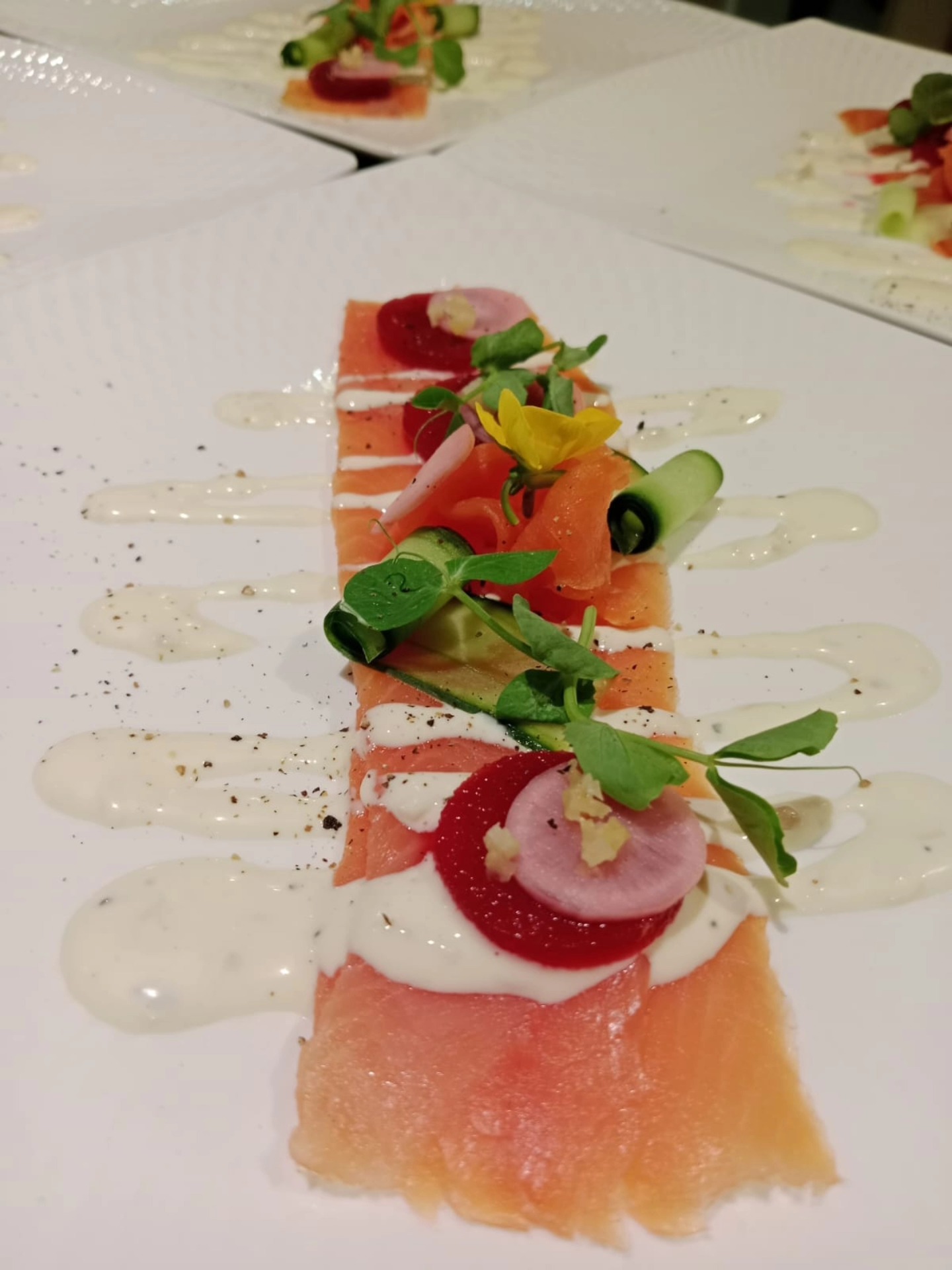 Chef in your home Facebook ad: Last night's anniversary dinner, restaurant quality food in…