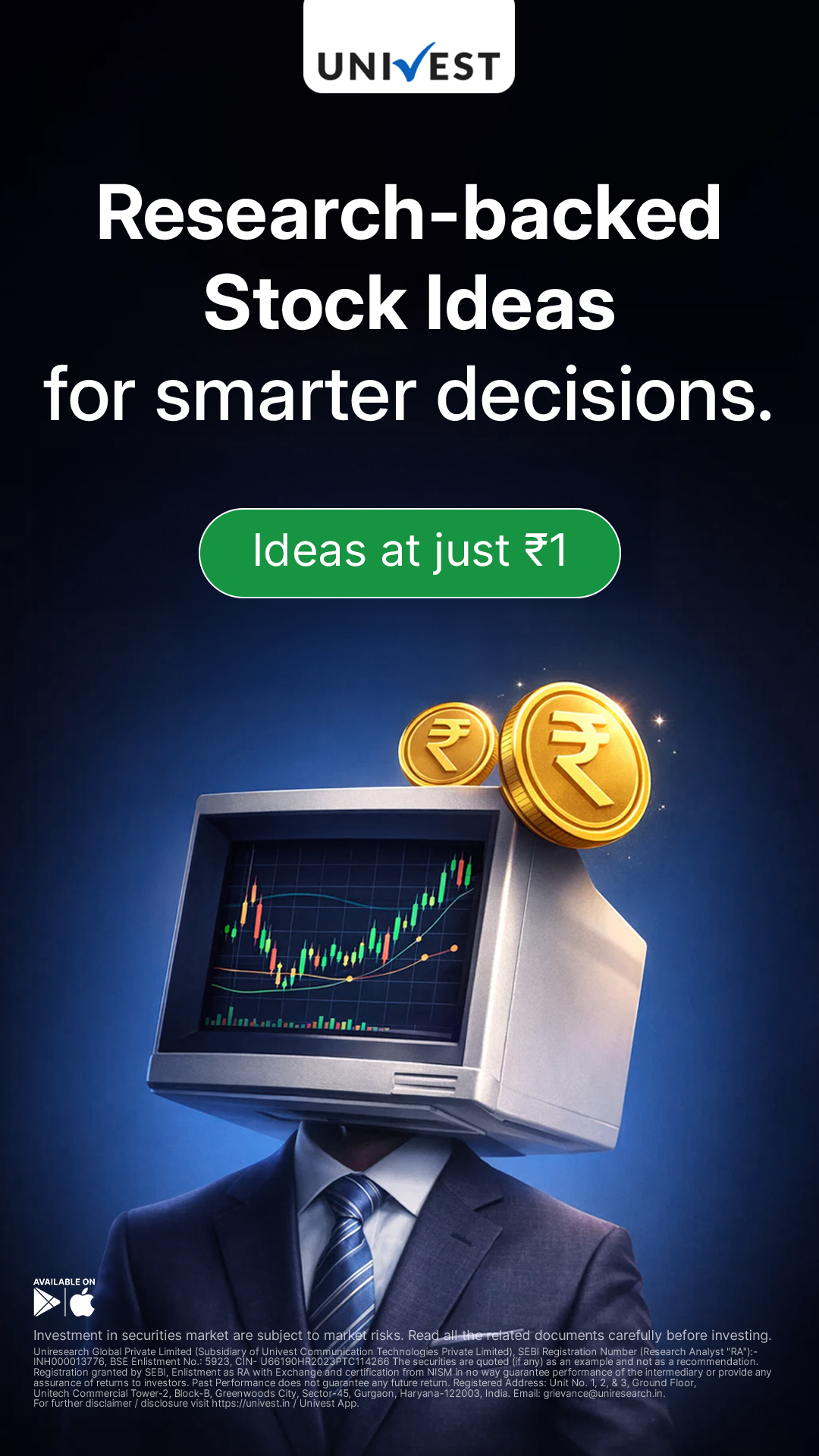 Univest.in Facebook ad