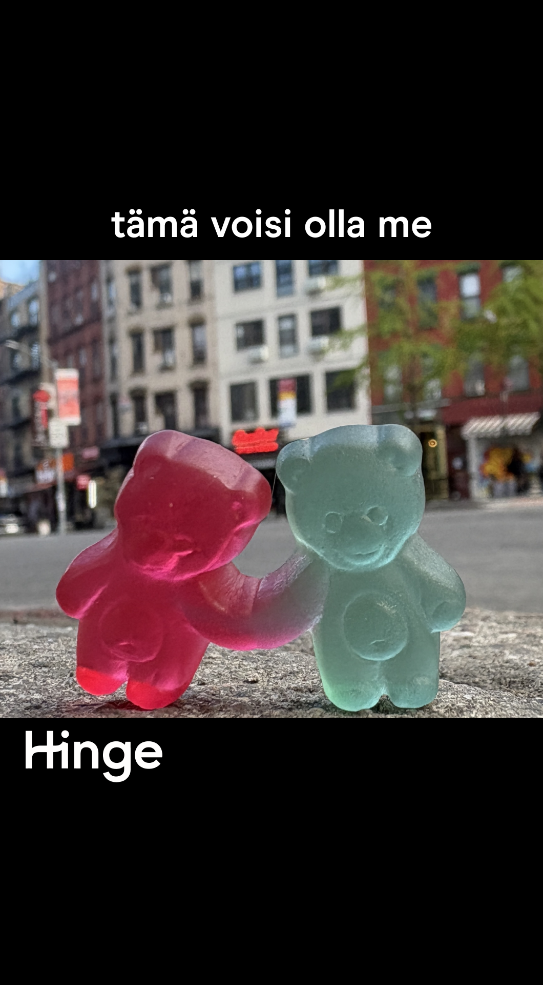 Hinge Facebook ad