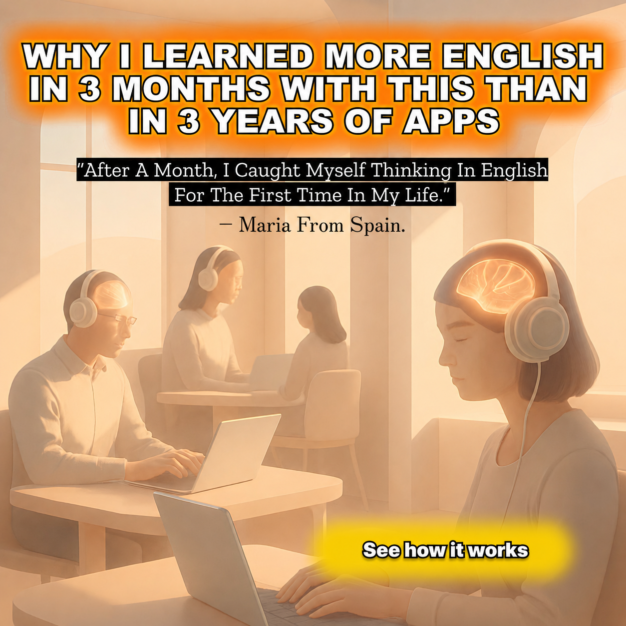 English Language Academy Facebook ad