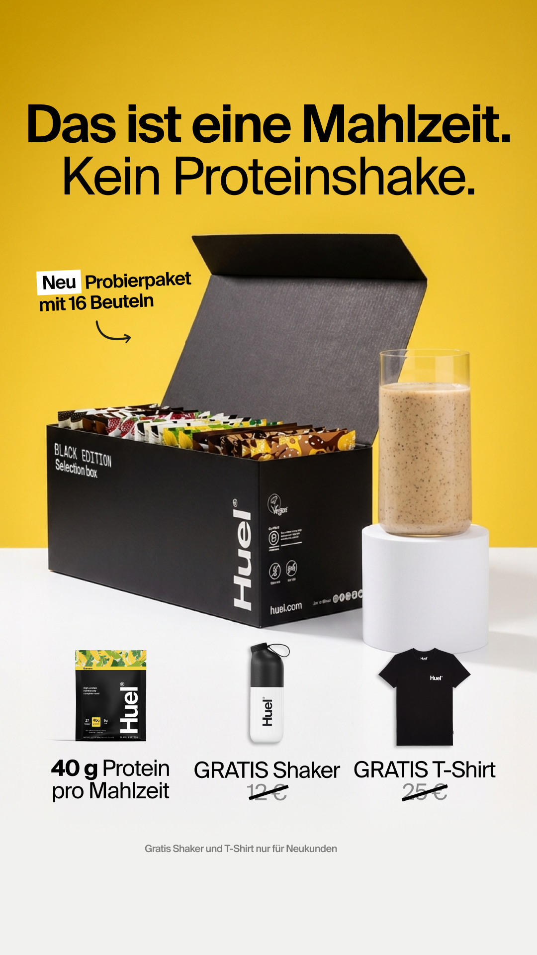 Huel Facebook ad
