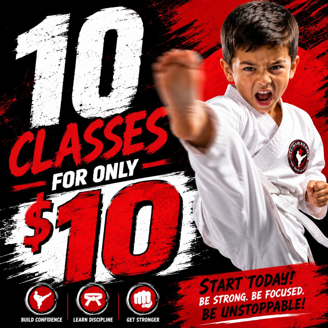 Tiger's Den Martial Arts & Fitness Facebook ad