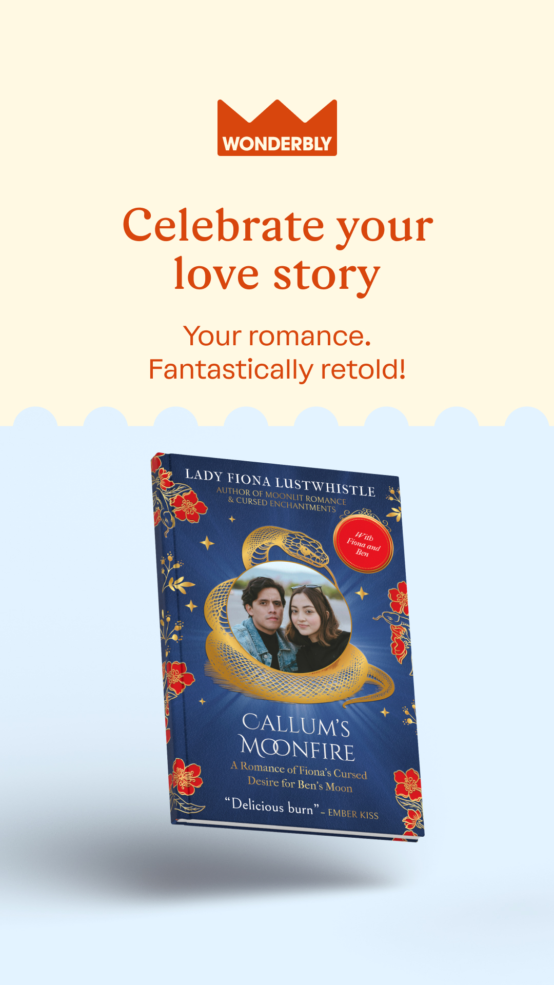 Wonderbly Facebook ad