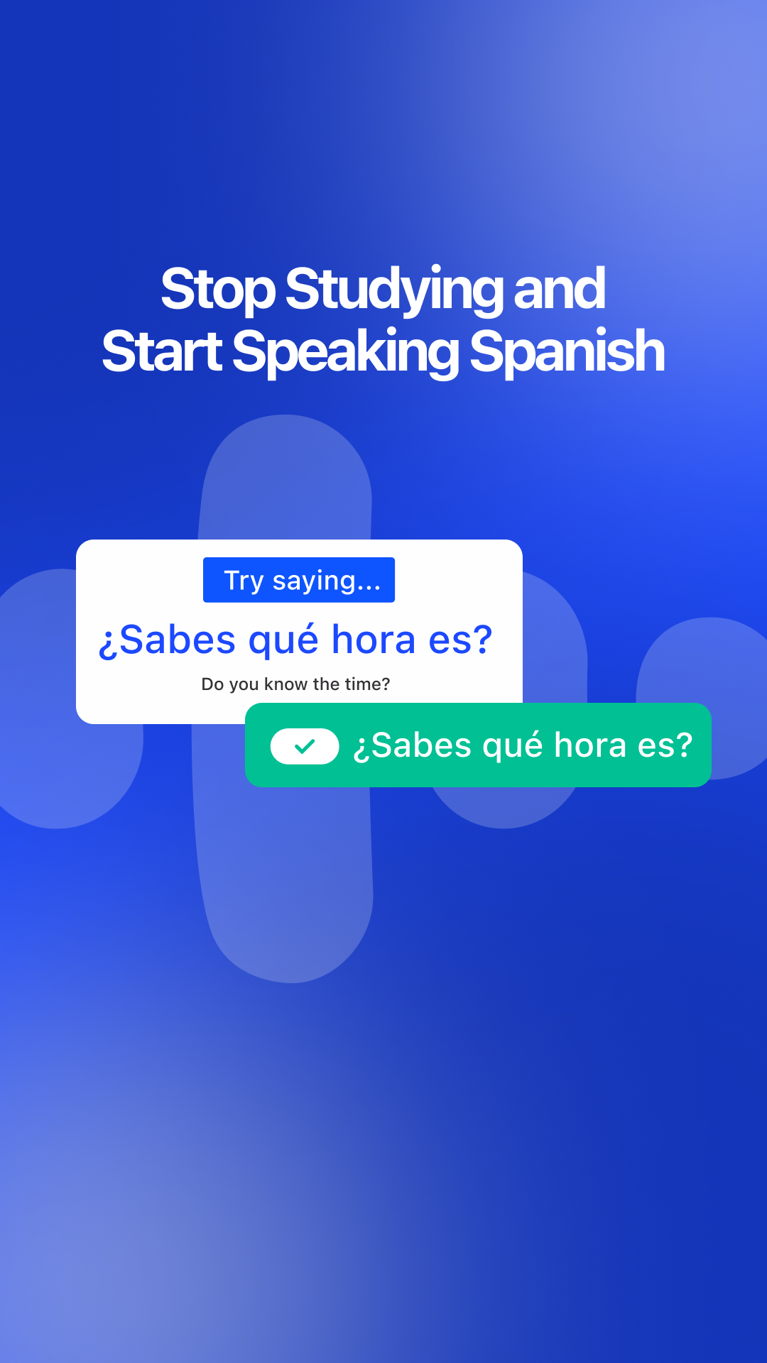 Speak Facebook ad