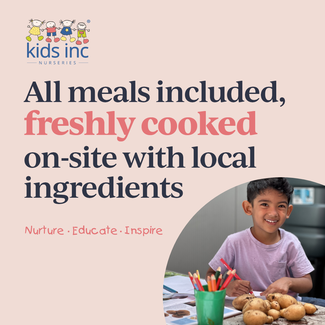 Kids Inc Nurseries Facebook ad: Our New Basingstoke Nursery