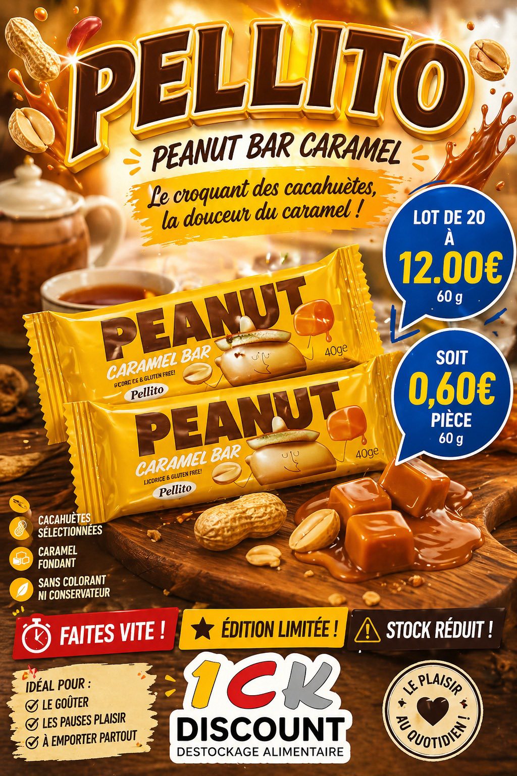 ICK Discount, Saint-André Facebook ad: NOUVEAUX HORAIRES CHEZ ICK DISCOUNT… PARCE QUE VOUS…