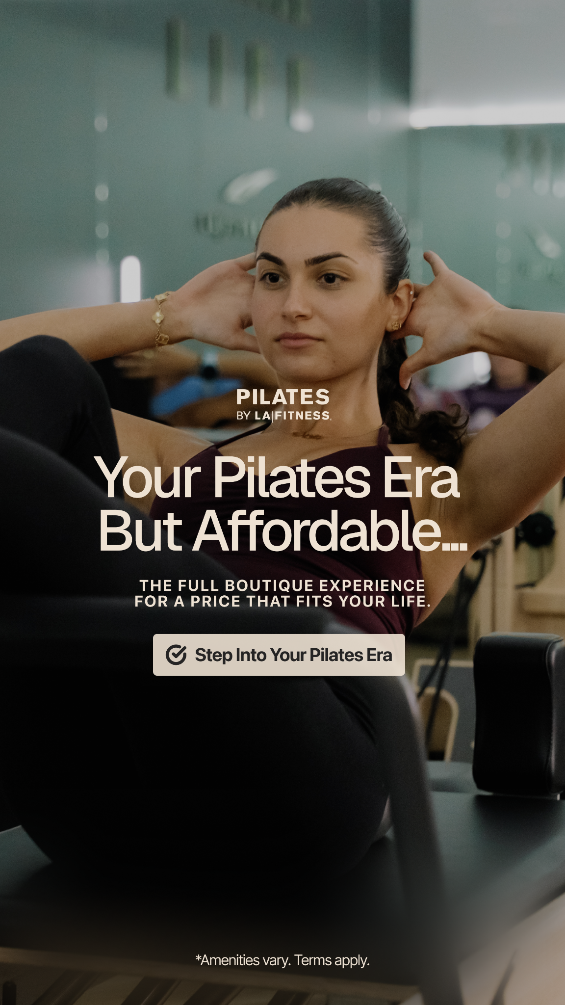 LA Fitness Facebook ad
