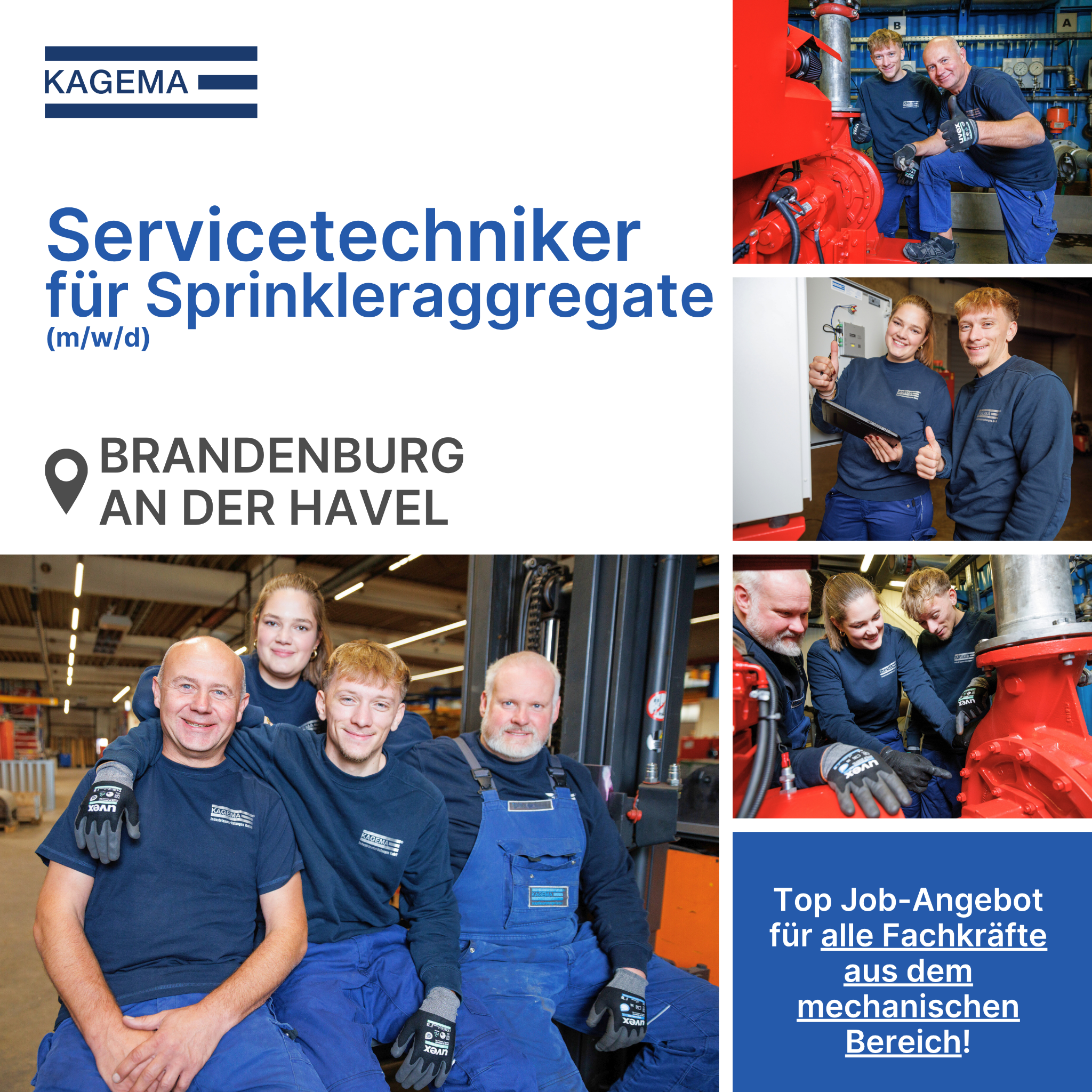 Candidate Flow Jobs: Servicetechniker Facebook ad: Du möchtest ein unwiderstehliches Job-Angebot?