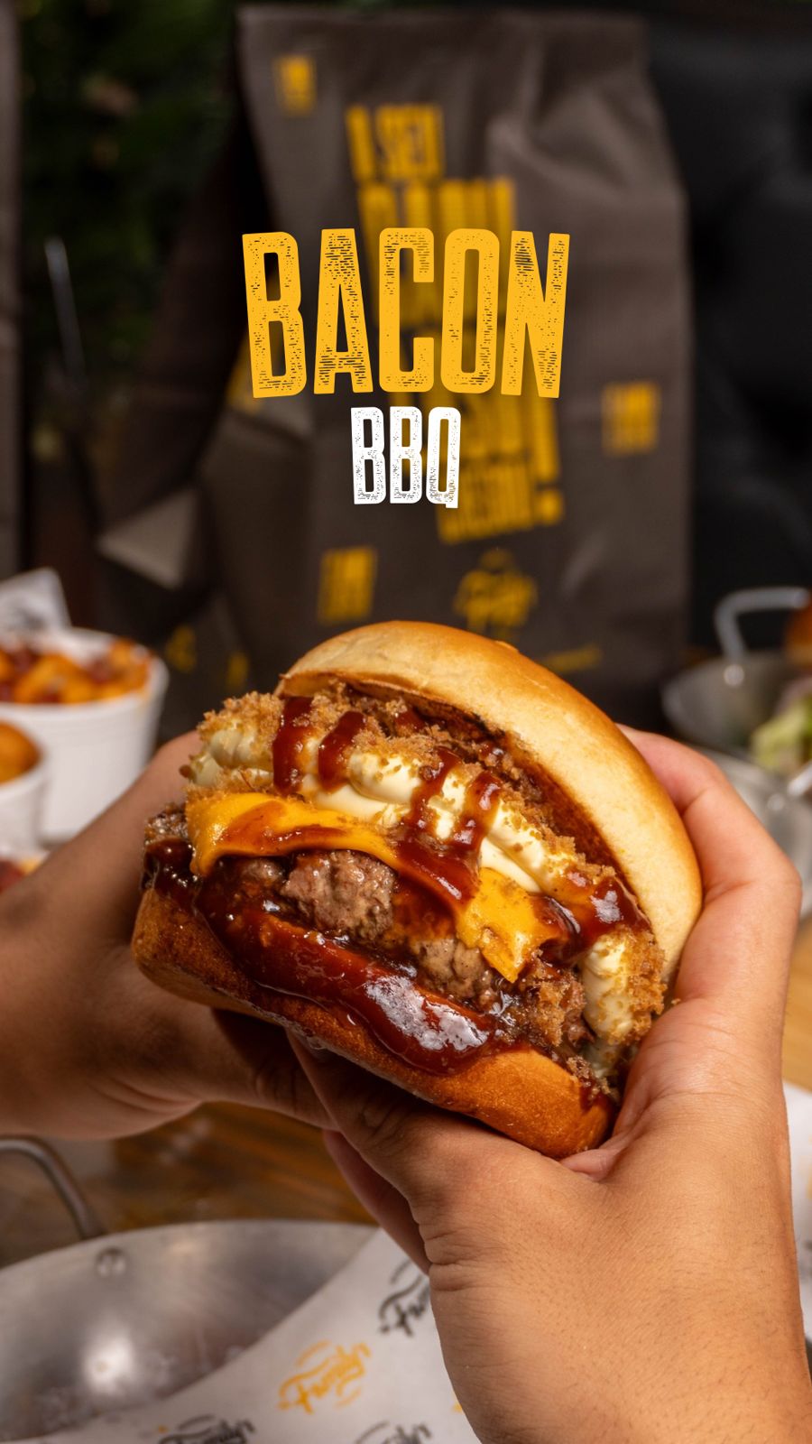 The Family's Burger & Pizza Facebook ad: The Family's