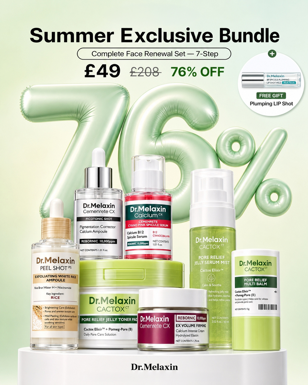 Dr.Melaxin UK Facebook ad