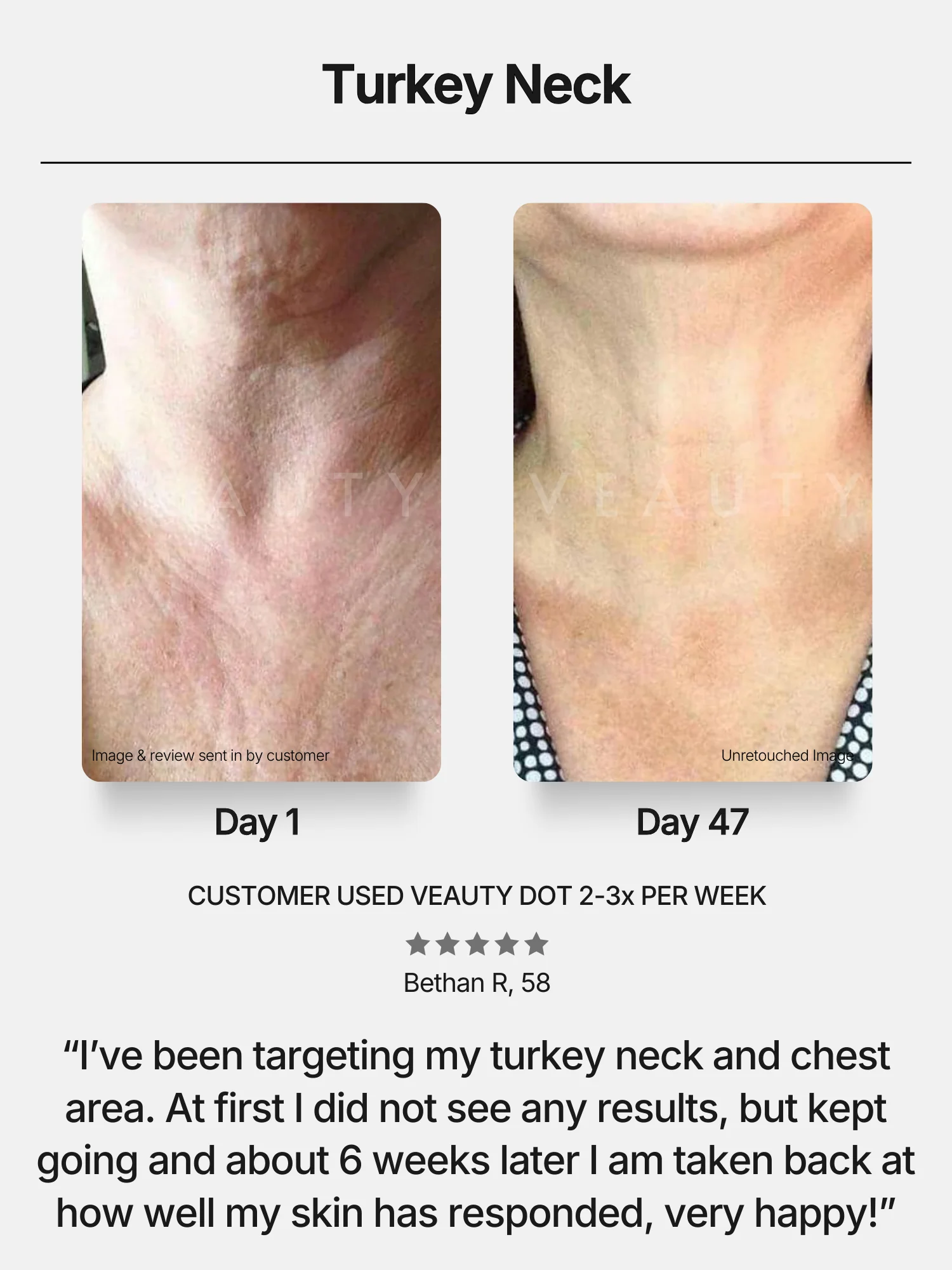 Veauty Facebook ad