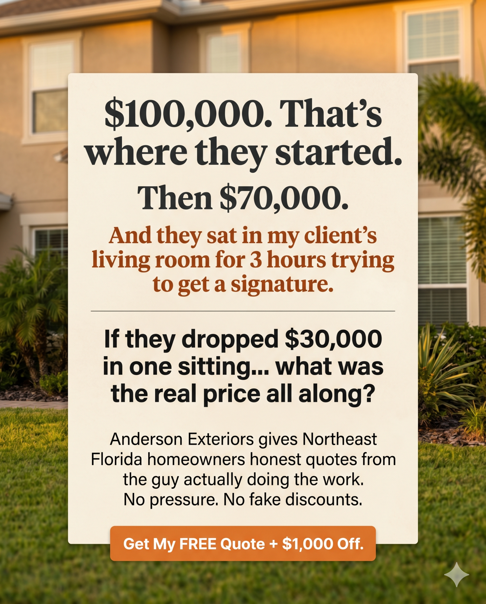 Anderson Exteriors LLC Facebook ad from Jun 12, 2026