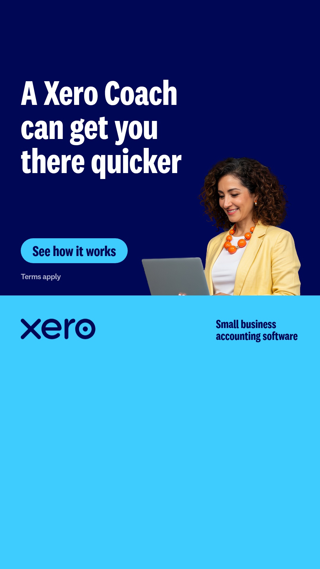 Xero Facebook ad