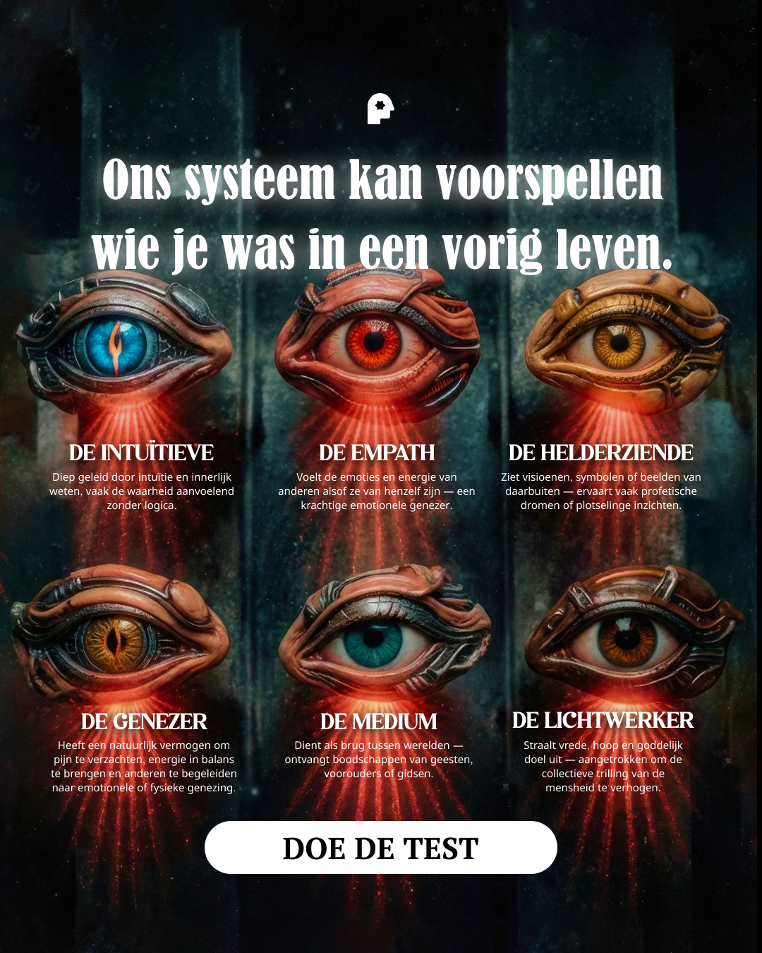 Nebula: Past Life Power Reading Facebook ad: Doe de test →