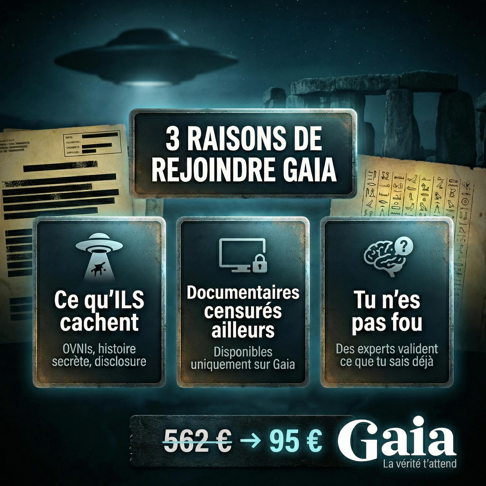 Nous Sommes Gaia Facebook ad