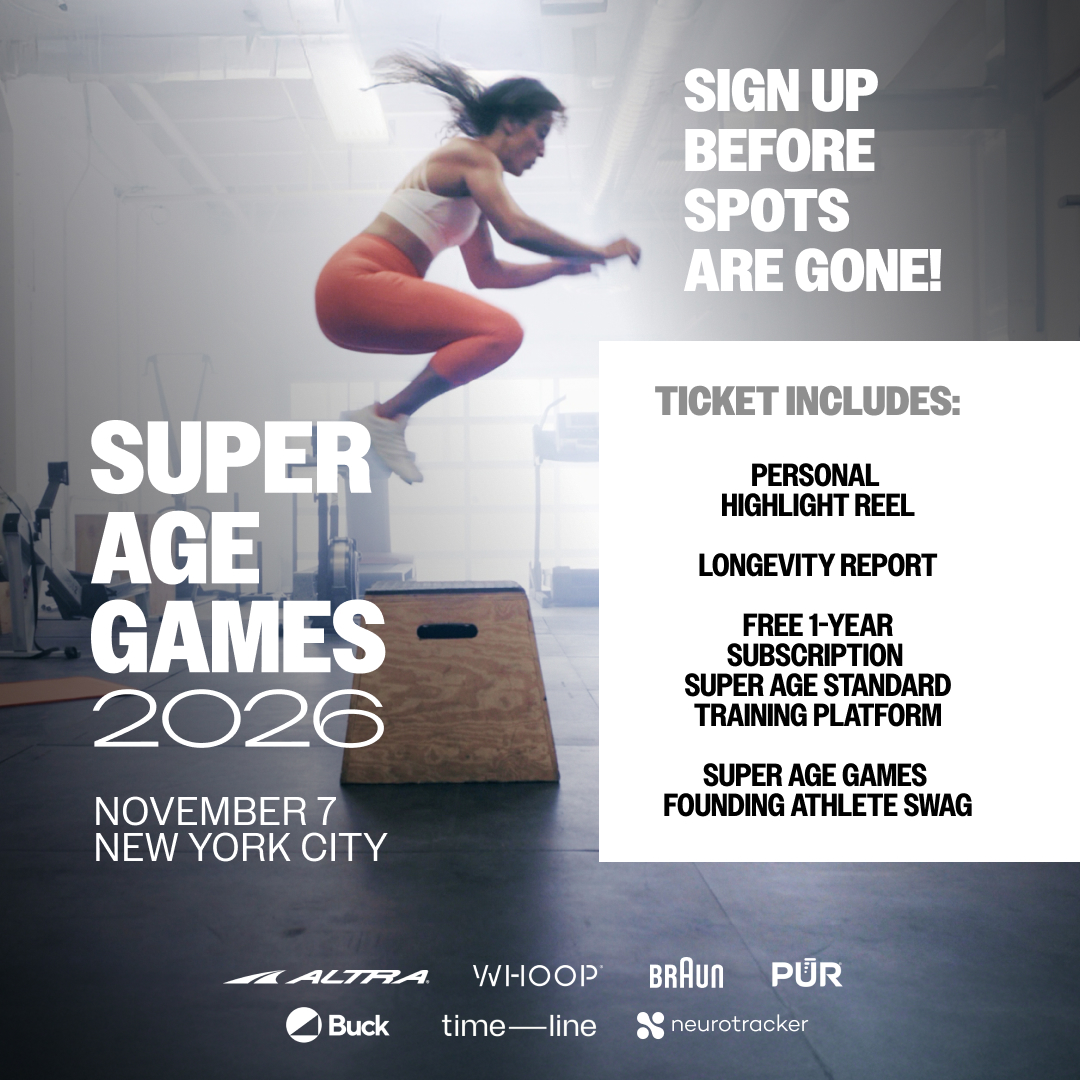 Super Age Facebook ad: Don’t Miss the First Super Age Games!