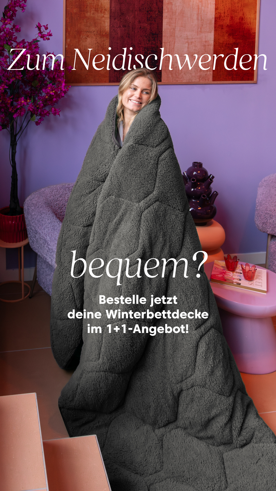 Thehappybed.de Facebook ad