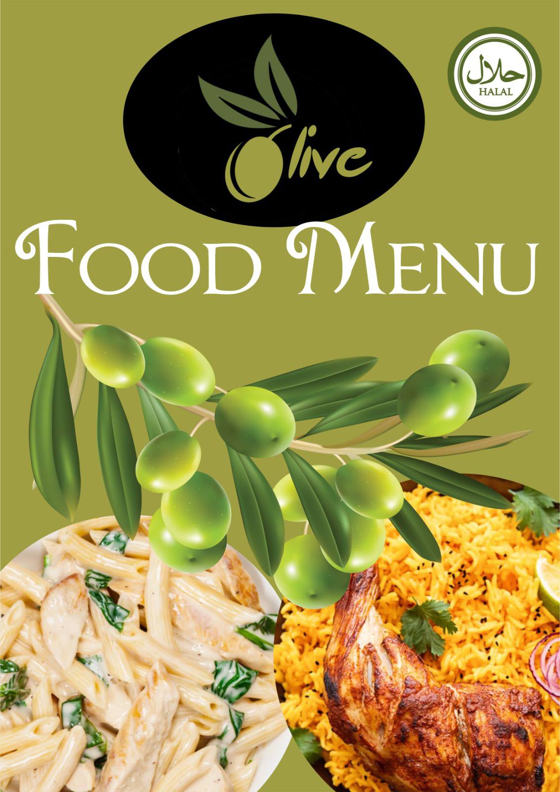 Olive Multi Cuisine Restaurant Facebook ad: Dine, smile, and savor the moment!