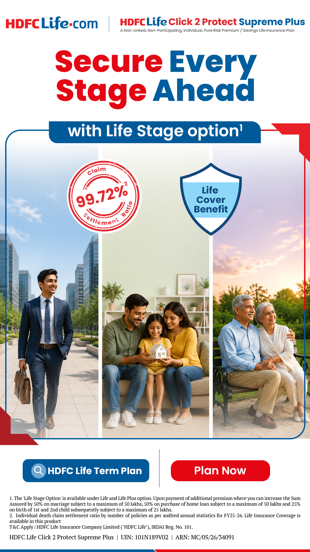 HDFC Life Facebook ad