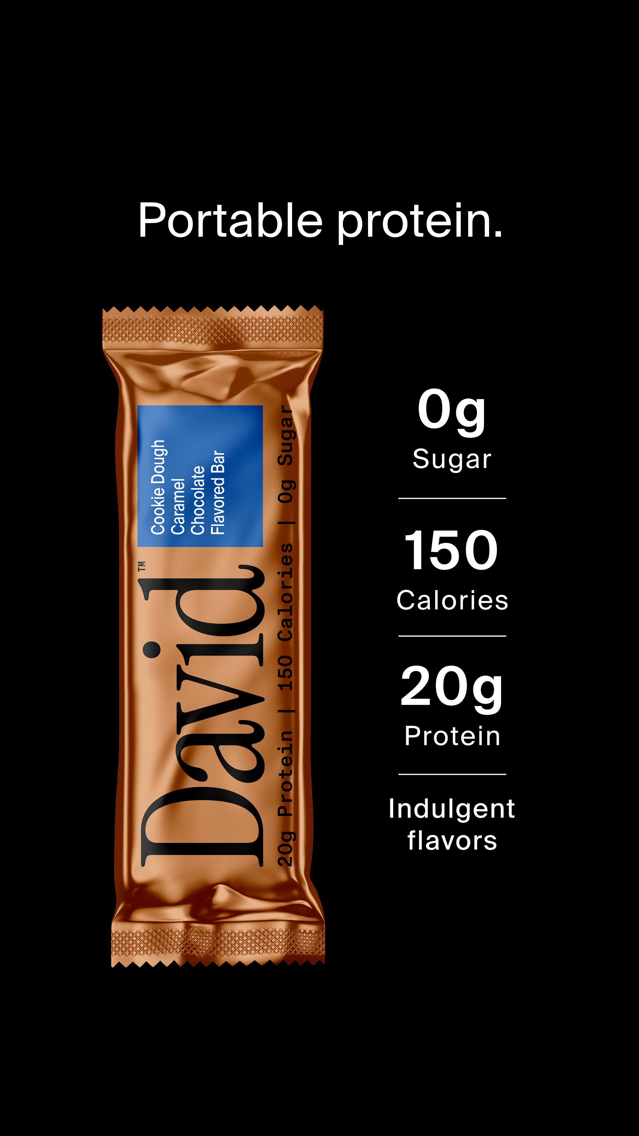 David Protein Facebook ad