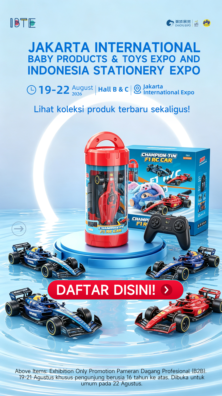 IBTE Indonesia Facebook ad from Jul 15, 2026