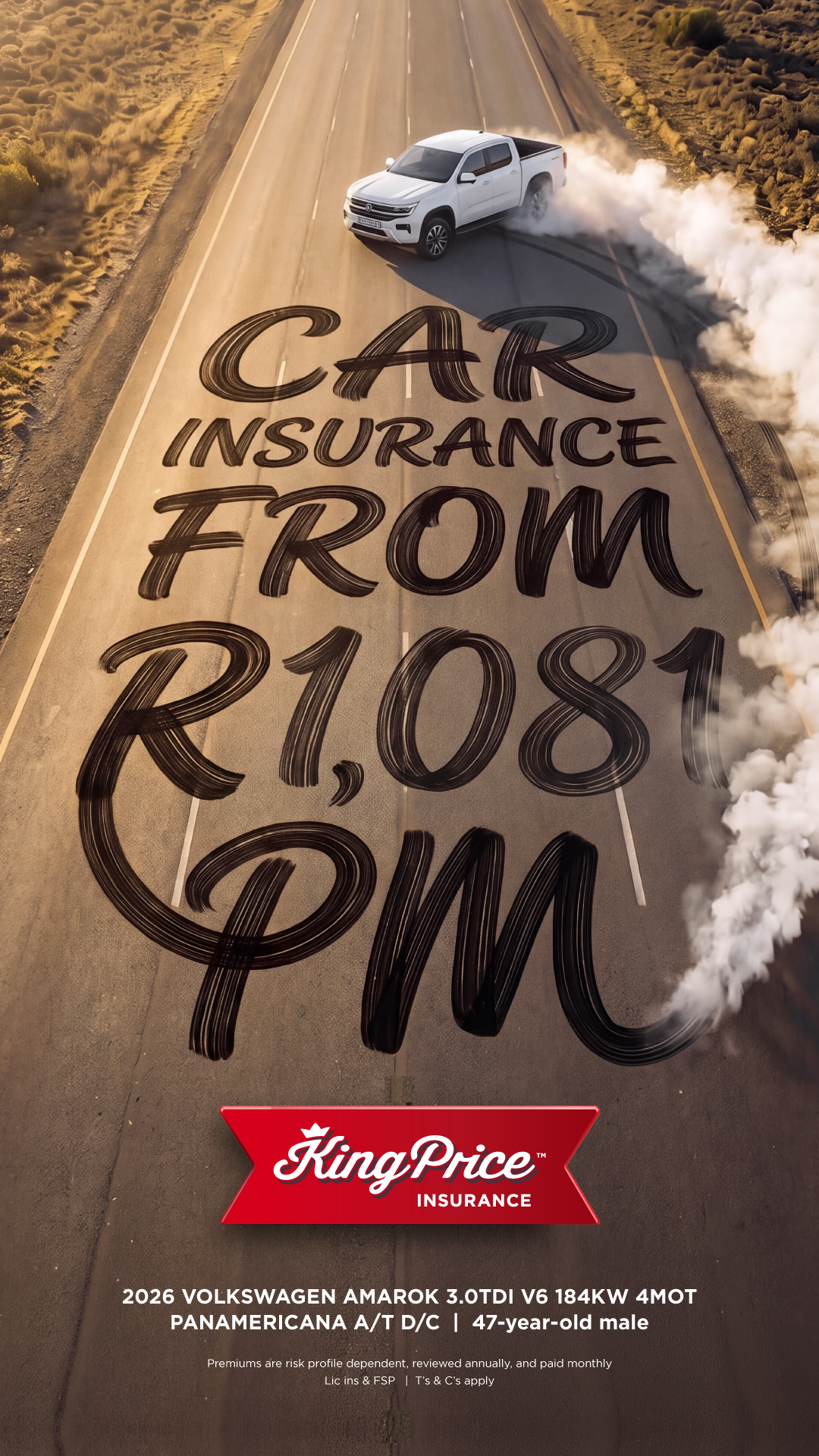 King Price Insurance Facebook ad
