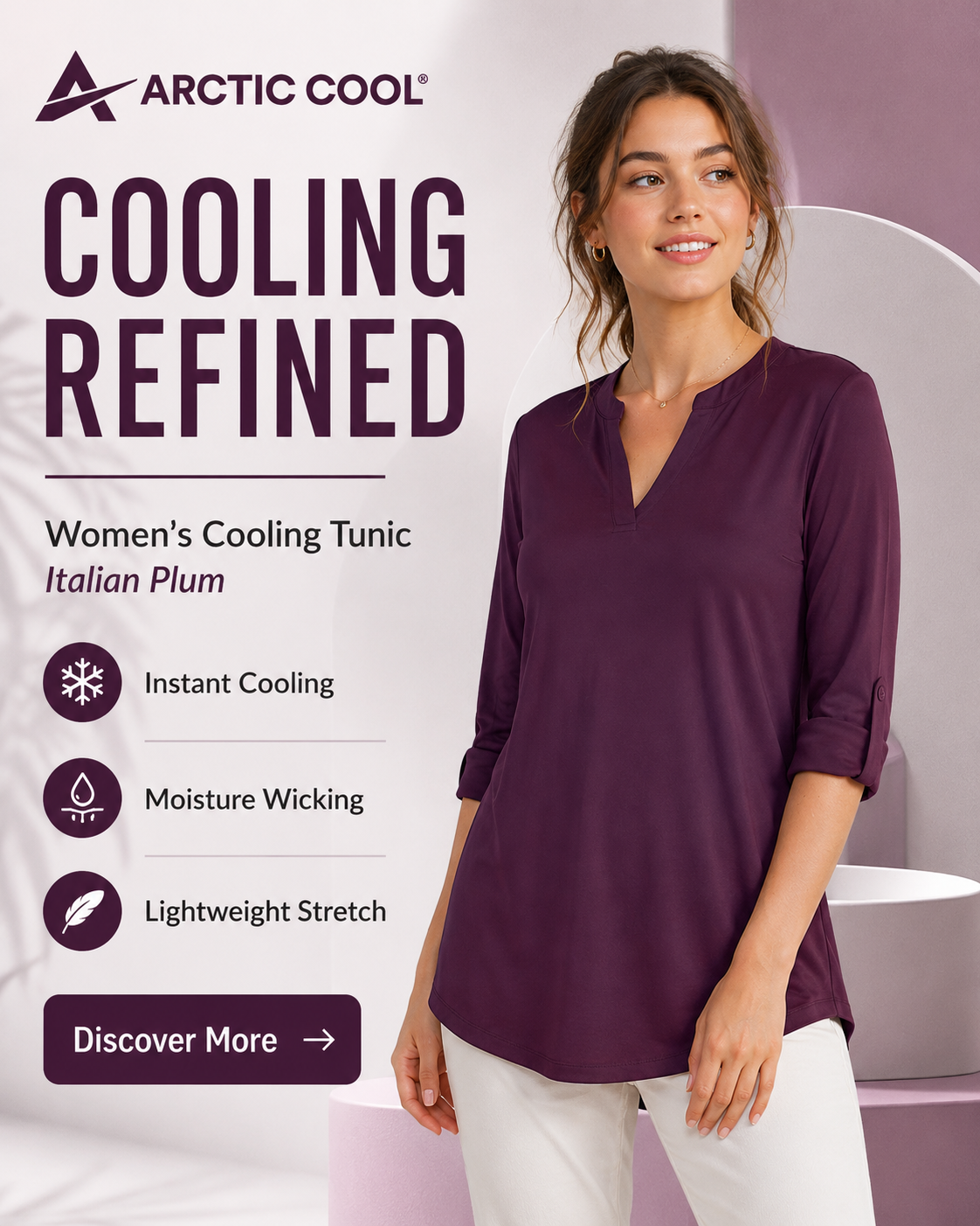 Arctic Cool Facebook ad