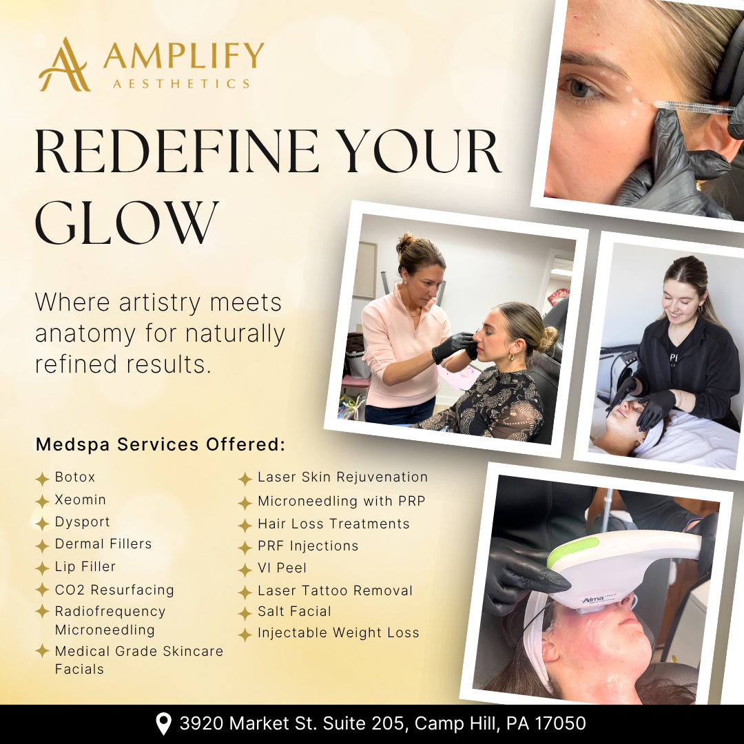 Amplify Aesthetics Spa Facebook ad