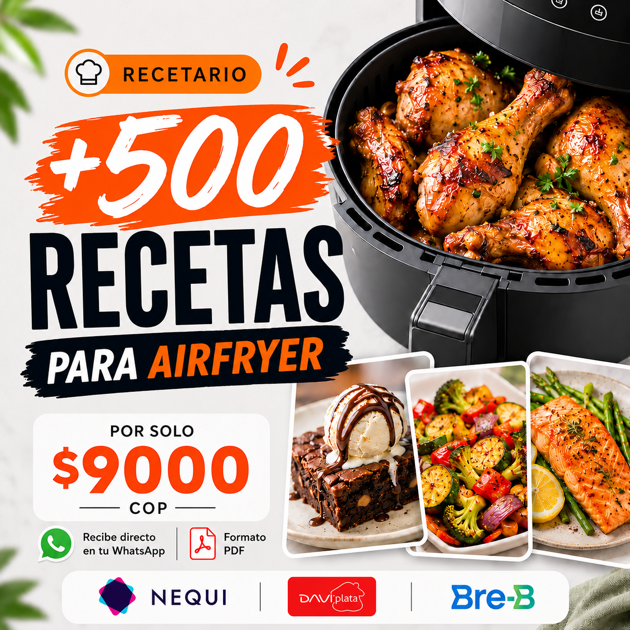 Nubeteca Digital Facebook ad: ¿Tienes AirFryer pero a veces no sabes qué…