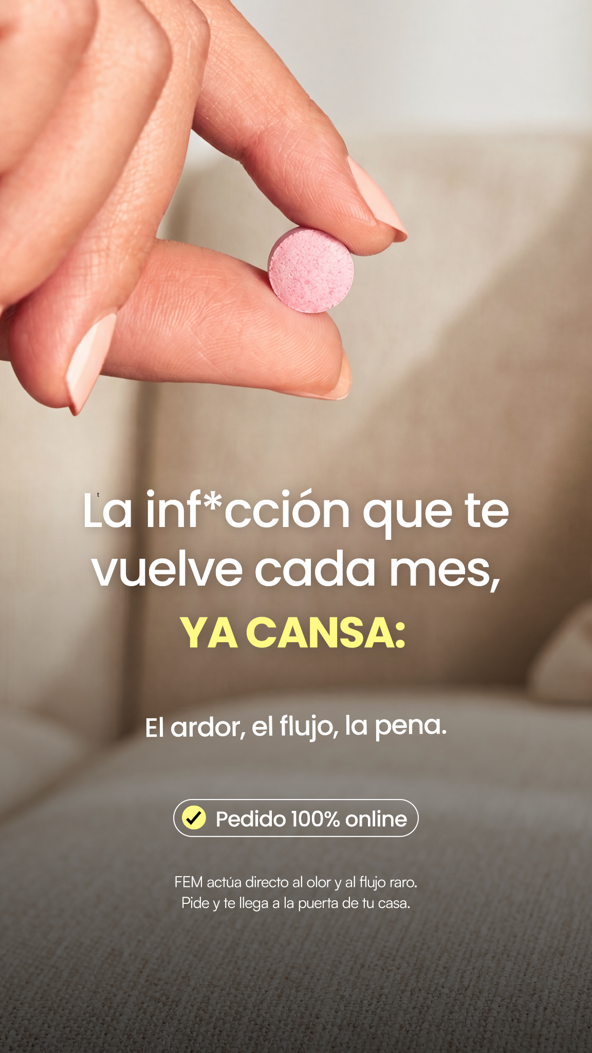 Fem Probiotics Facebook ad