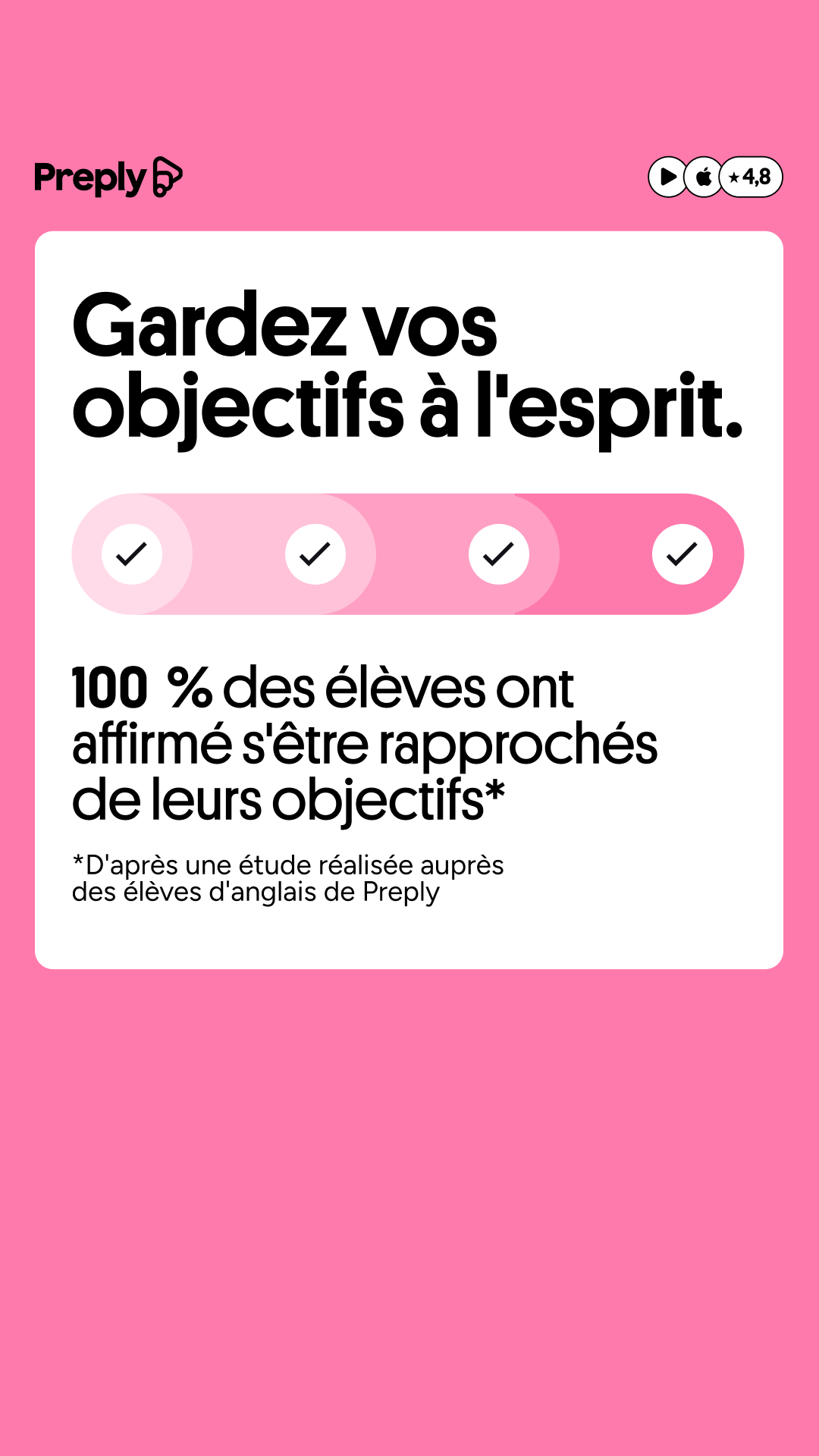 Preply Facebook ad
