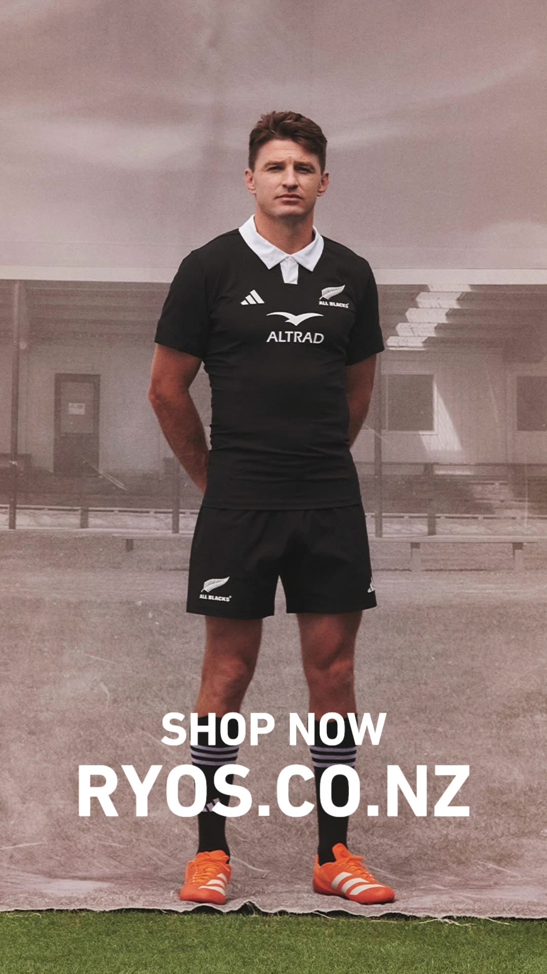 RYOS Sports Apparel Facebook ad from Nov 9, 2025