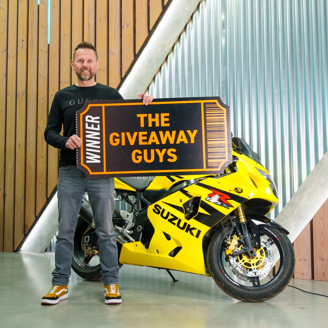 The Giveaway Guys Facebook ad