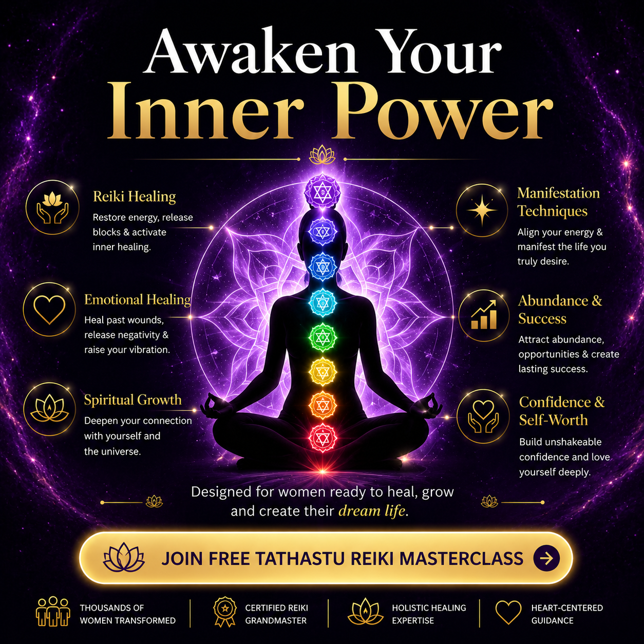Swetha Anand Facebook ad: FREE Tathastu Masterclass