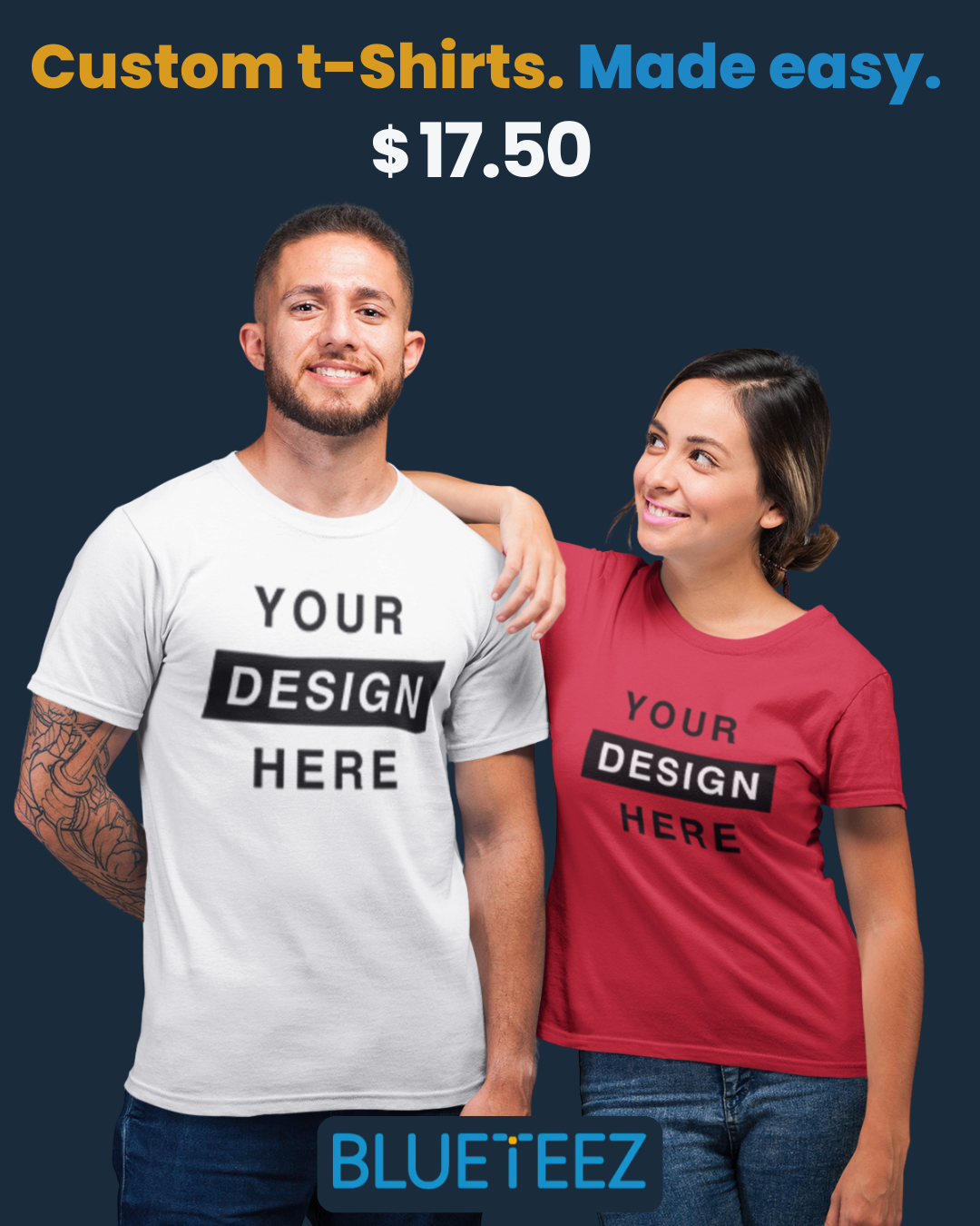 Blueteez Facebook ad