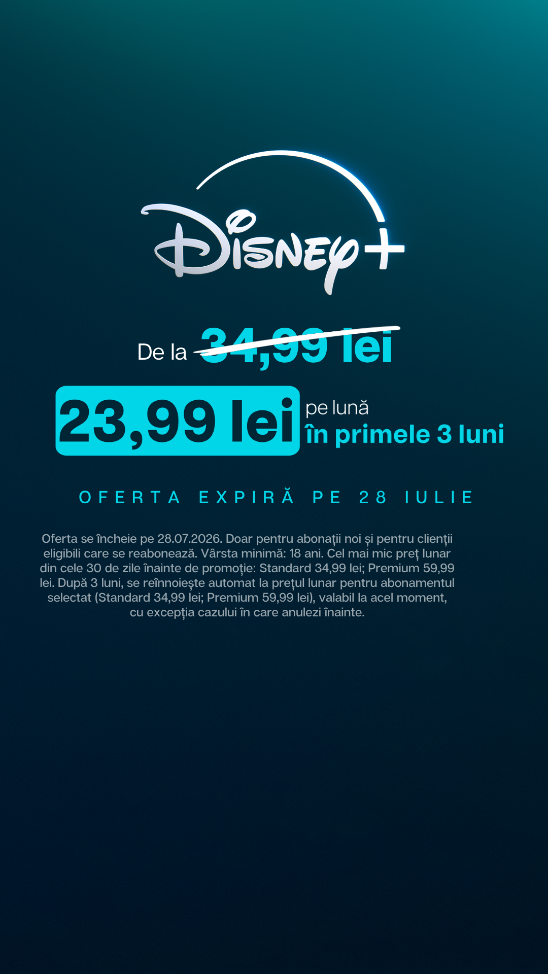 Disney+ Facebook ad from Jul 15, 2026