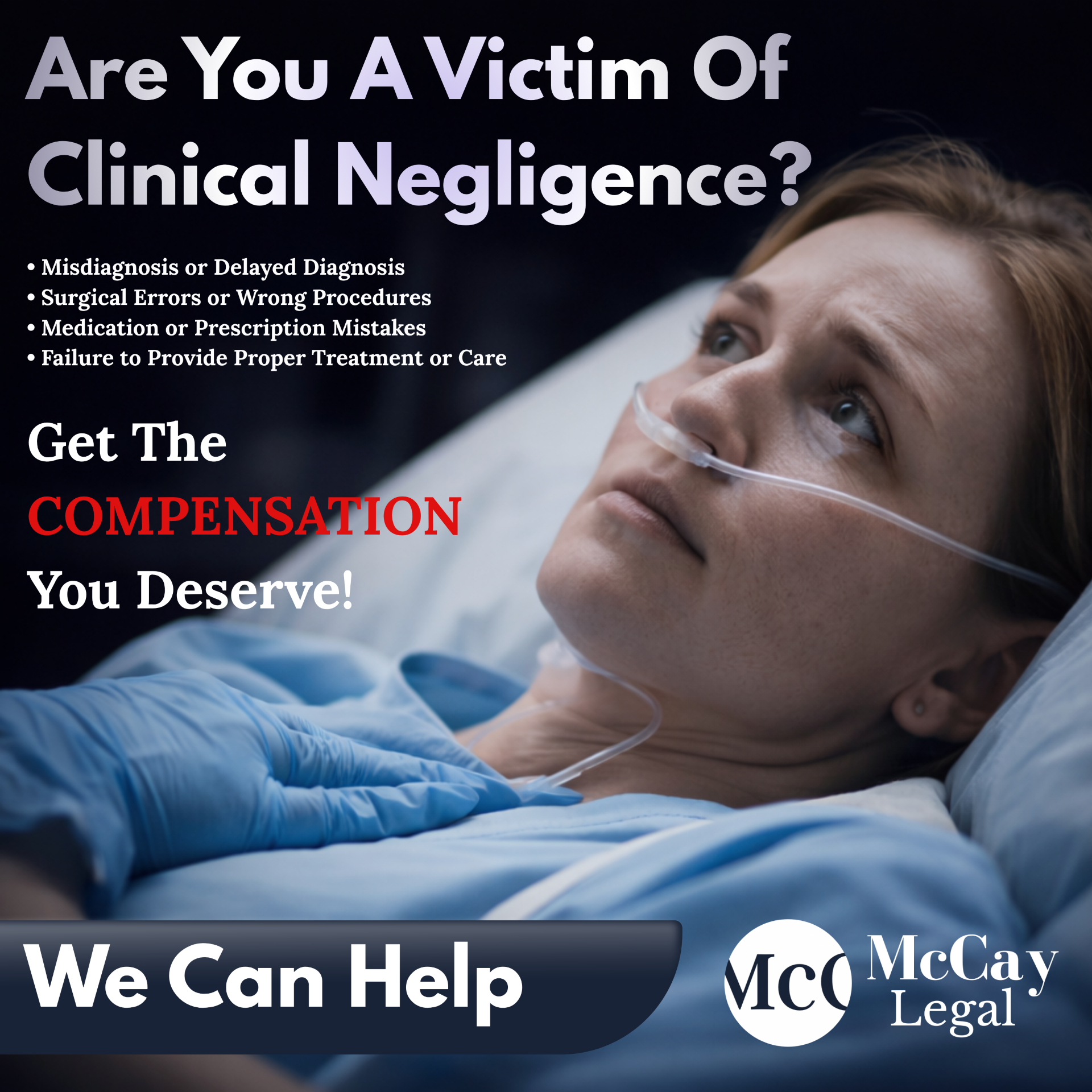 McCay Legal Facebook ad: Free Report