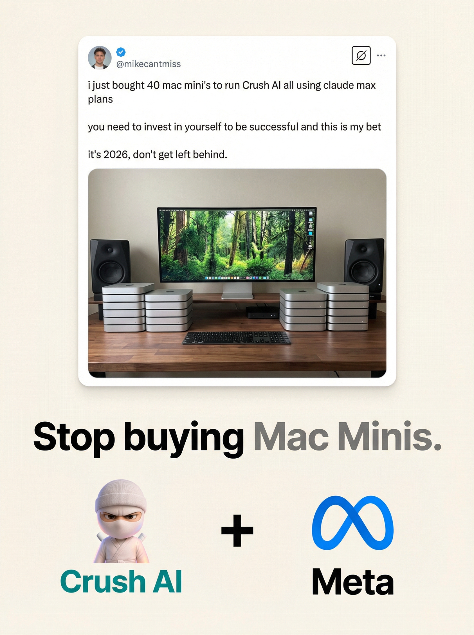 Mike Johnson - AI Marketing Facebook ad