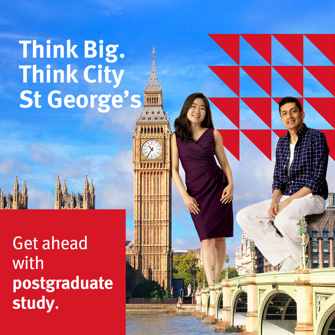City St George’s, University of London Facebook ad