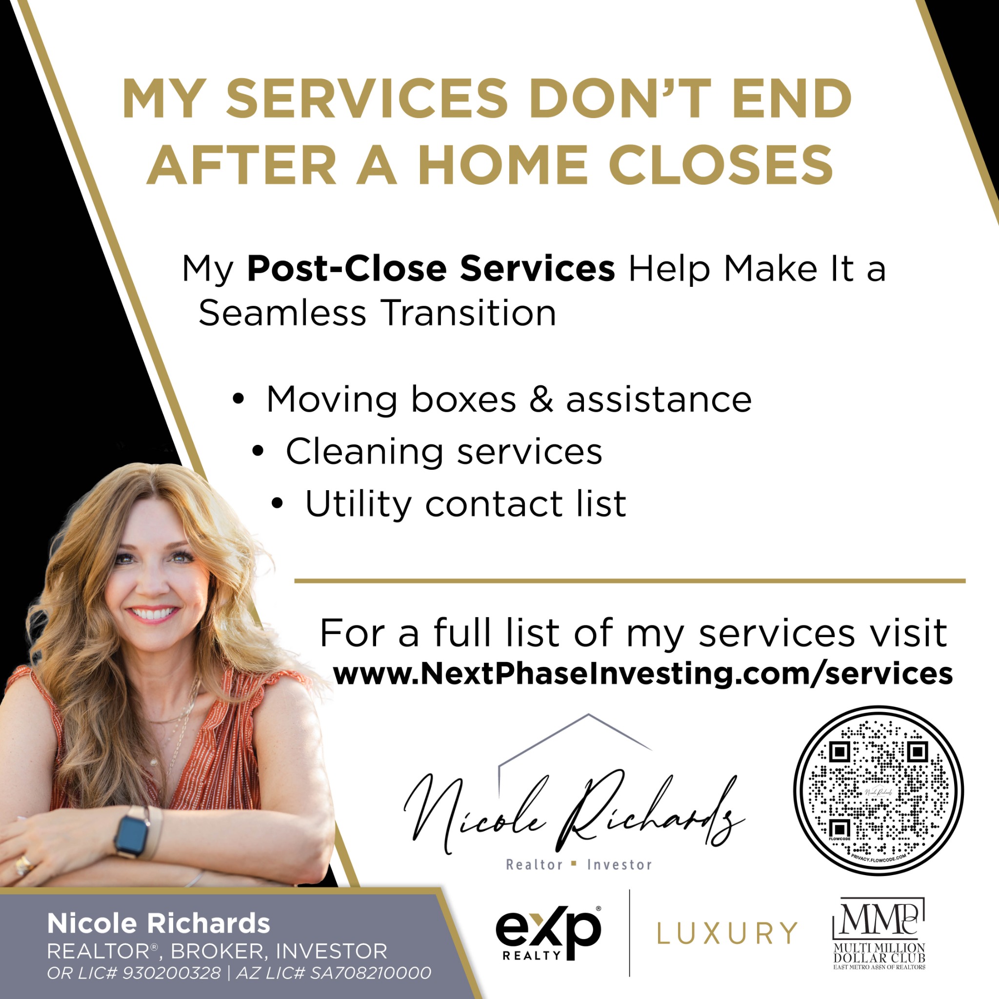 Nicole Richards Realtor & Investor Facebook ad