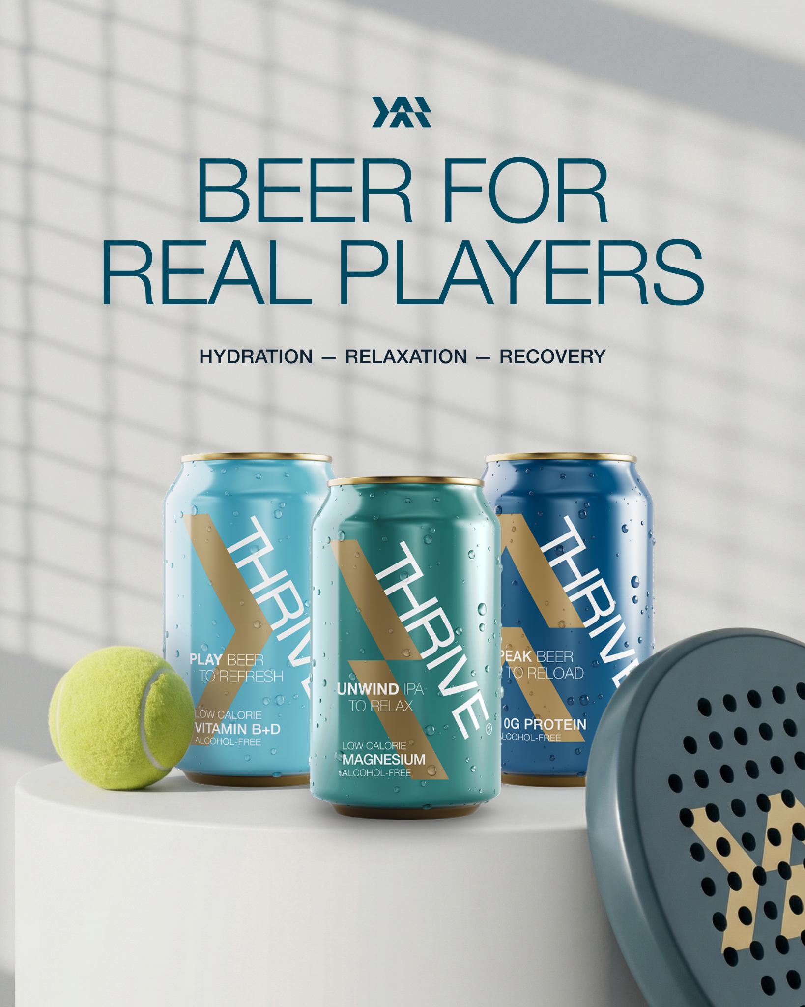 Thrive Beer Facebook ad