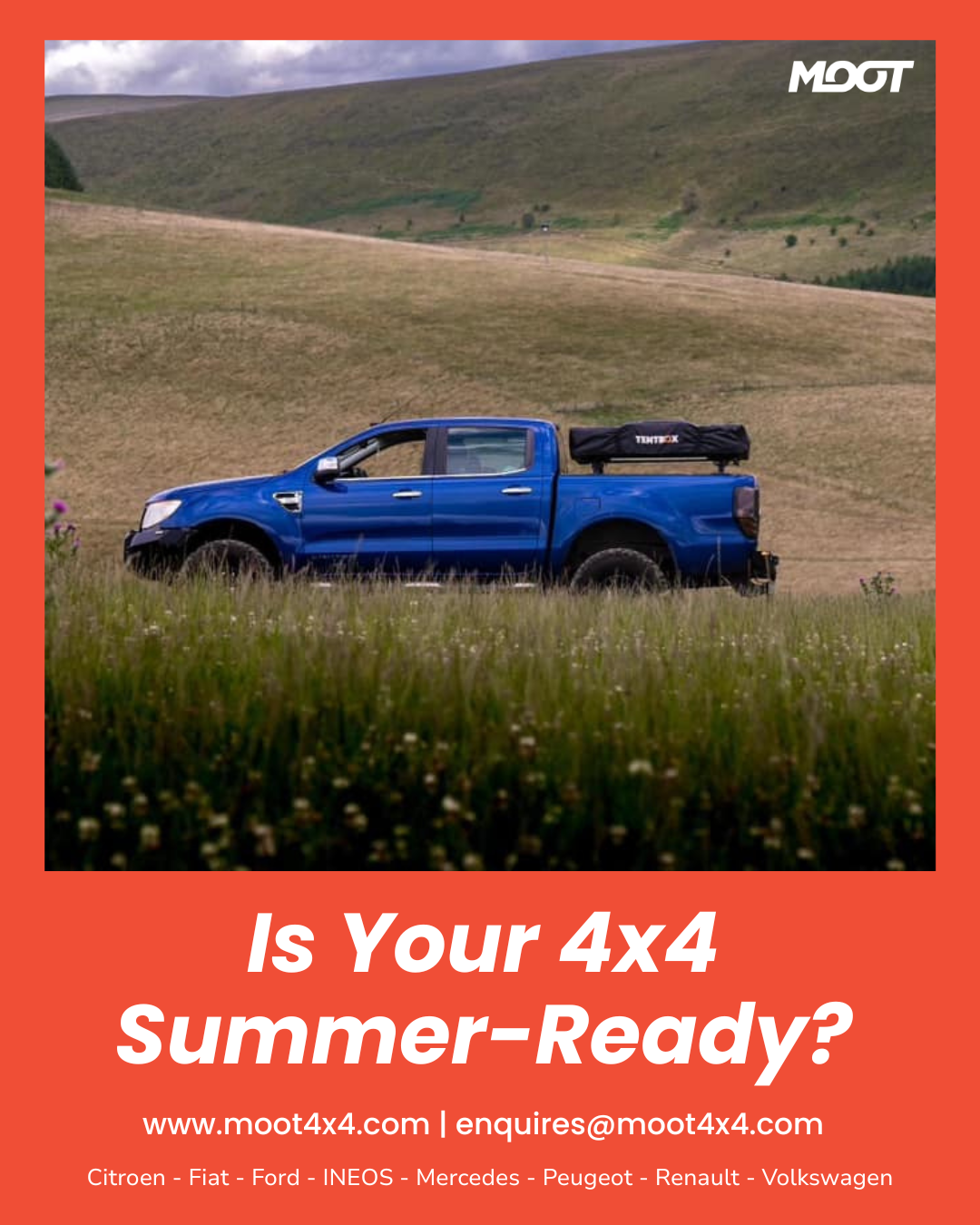 MOOT 4X4 Facebook ad: 4x4 Parts, Accessories & Spares | Moot 4x4