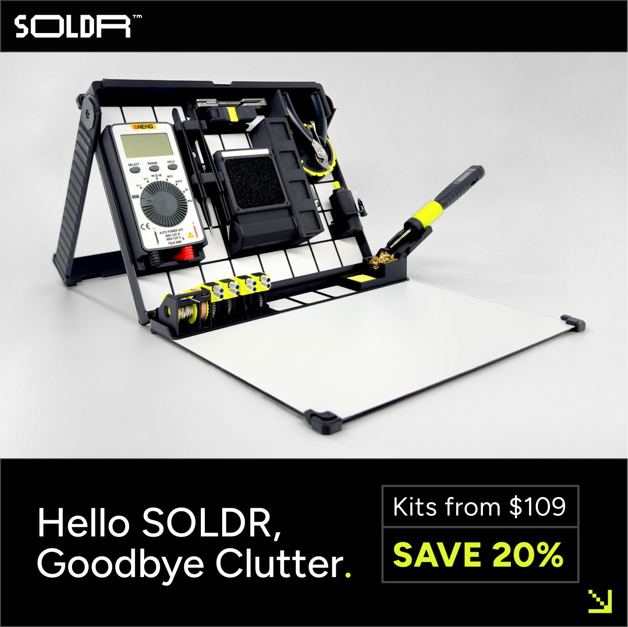 SOLDR Facebook ad