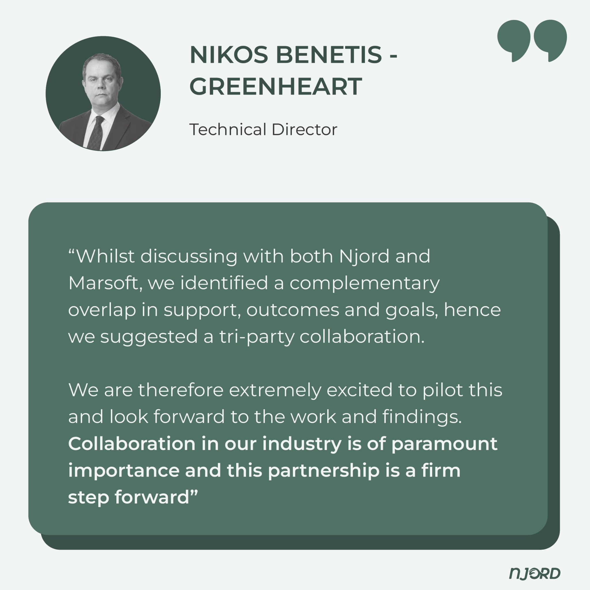 Njord Facebook ad: Njord - Ship Efficiency and Emissions Reduction through Tech